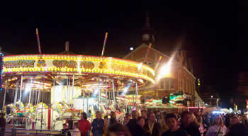 The Fairground comes to Thame, Oxfordshire (2002).